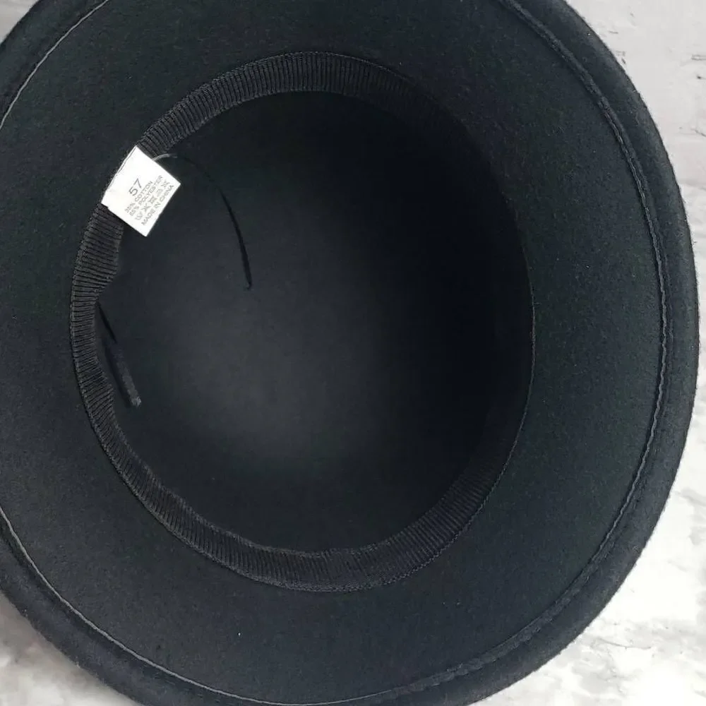 NWT 1920s Style Black Hat